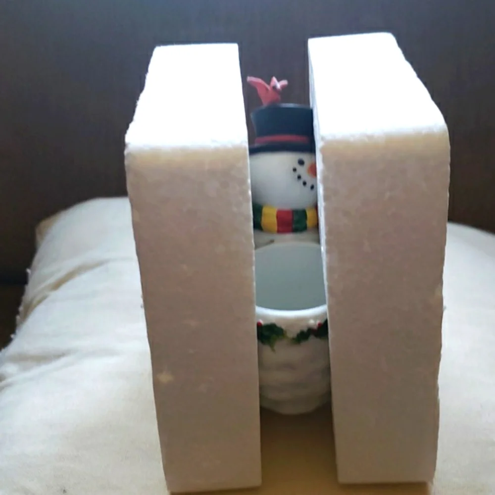 PartyLite Snowman Votive Candle Holder